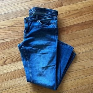 Gap premium skinny blue jeans